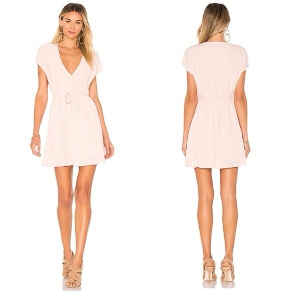 HOUSE OF HARLOW x REVOLVE Charlet Dress in Rose Pink Size M NWT